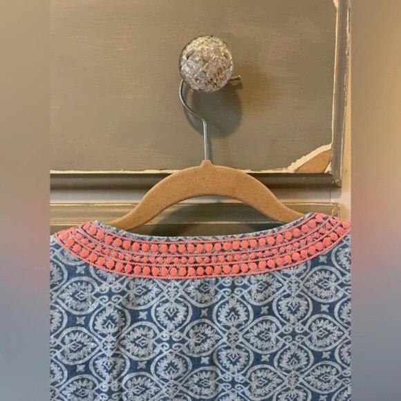 Vineyard Vines Embroidered Coverup Size 0 - Picture 7 of 9